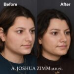 Rhinoplasty - before and after